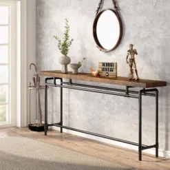 Tribesigns Console Table, 70.9 Inches Extra Long Sofa Table
