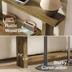 Tribesigns 70.9"Solid Wood Console Table, Farmhouse Entryway Accent Table For Living Room, Entrance, Hallway, Foyer, Dark Brown 12 Tribesigns 70.9"Solid Wood Console Table, Farmhouse Entryway Accent Table For Living Room, Entrance, Hallway, Foyer, Dark Brown -Tribesigns Sales Store GUEST fa704235 9ee2 4af4 90e6 53d1be61d487