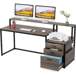 Tribesigns 63" Ergonomic Office Desk 16 Tribesigns 63" Ergonomic Office Desk -Tribesigns Sales Store GUEST faa14e6e 80ee 4021 aa84 a4c0f2b1e749