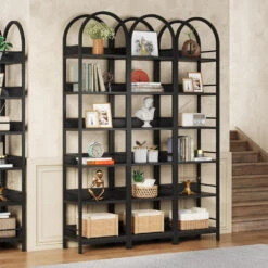 Tribesigns Open Bookshelf, Arched Bookcase, Corner Bookcase Display Shelves -Tribesigns Sales Store a9e5a460 b40a 4428 8a86 f2673aa1e22a