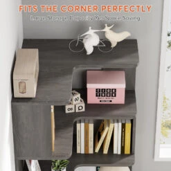 Tribesigns Corner Bookcase, L-Shaped Bookshelf, Book Shelf, Display Shelves 17 Tribesigns Corner Bookcase, L-Shaped Bookshelf, Book Shelf, Display Shelves -Tribesigns Sales Store bc3dc3e8 8d2f 44c4 abe2 2205939c0f2f