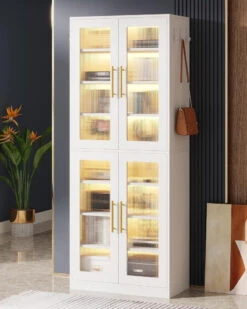 Tribesigns Bookcase, 67-inch Tall Gray Bookshelf, Freestanding Storage Cabinet, White -Tribesigns Sales Store c52a585d 544f 47ff aee3 d732a1689b3e