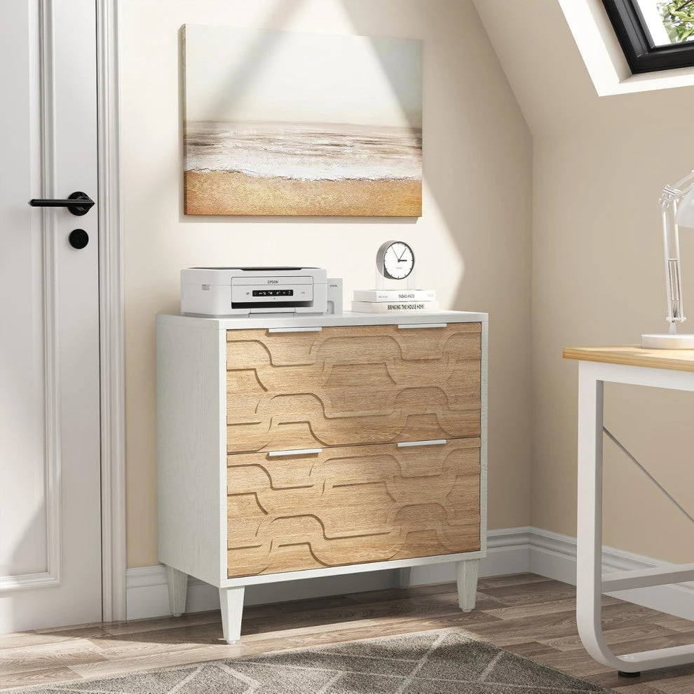 Tribesigns File Cabinet, Filing Cabinet, Printer Stand With Storage 3 Tribesigns File Cabinet, Filing Cabinet, Printer Stand With Storage - Image 3