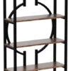 Tribesigns 70.9 Inch Industrial Bookshelf,6-Tier Etagere Bookcase,Storage Shelf