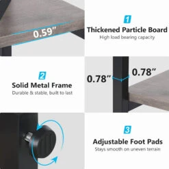 Tribesigns 70.8" 5-Tier Tall Bookshelf With 8 Open Storage Shelves, Gray 16 Tribesigns 70.8" 5-Tier Tall Bookshelf With 8 Open Storage Shelves, Gray -Tribesigns Sales Store dd9a1f0e d648 4a79 a28c 6369f9c58608