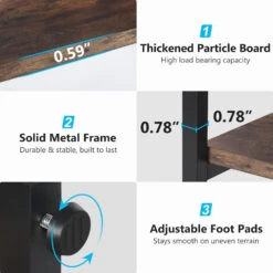 Tribesigns 70.8" 5-Tier Tall Bookshelf With 8 Open Storage Shelves, Brown -Tribesigns Sales Store e09fc85d a75c 4137 bbf3 e4a33b26cbb0