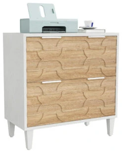 Tribesigns File Cabinet, Filing Cabinet, Printer Stand With Storage