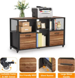 Tribesigns 2 Drawer Wood File Cabinets -Tribesigns Sales Store ebe8d2b5 3b41 4470 bda8 573a806c8a17